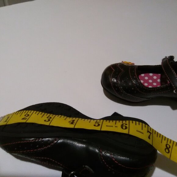 Buster Browns Girls Dress Shoe Color Black/Pink Youth Size 9 NWOT - Picture 13 of 13